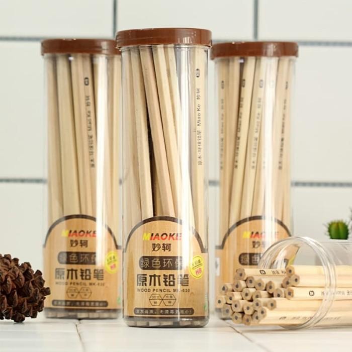 

Pensil Unik / Pencil Hb Edisi Kayu Polos Box 30 Pcs