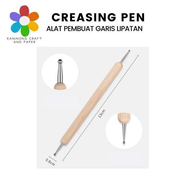 

Alat Pelipat Kertas | Creasing Tools | Scoring Pen | Paper Folder