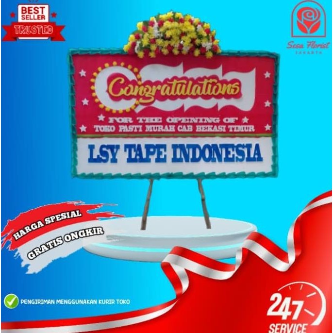 

Karangan Bunga Papan Duka Cita Pernikahan Selamat Congratulations