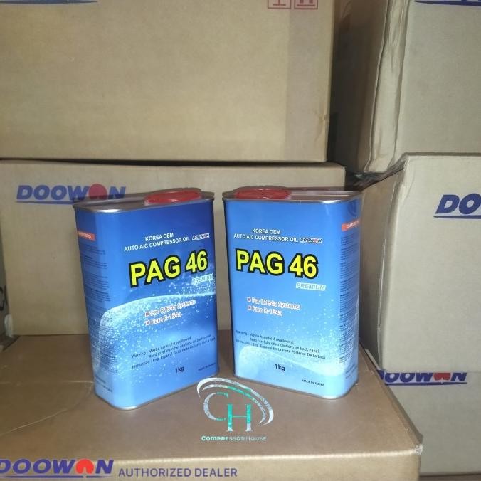 Oli Compressor Kompresor Compresor Ac Mobil Pag 46 Original Doowon