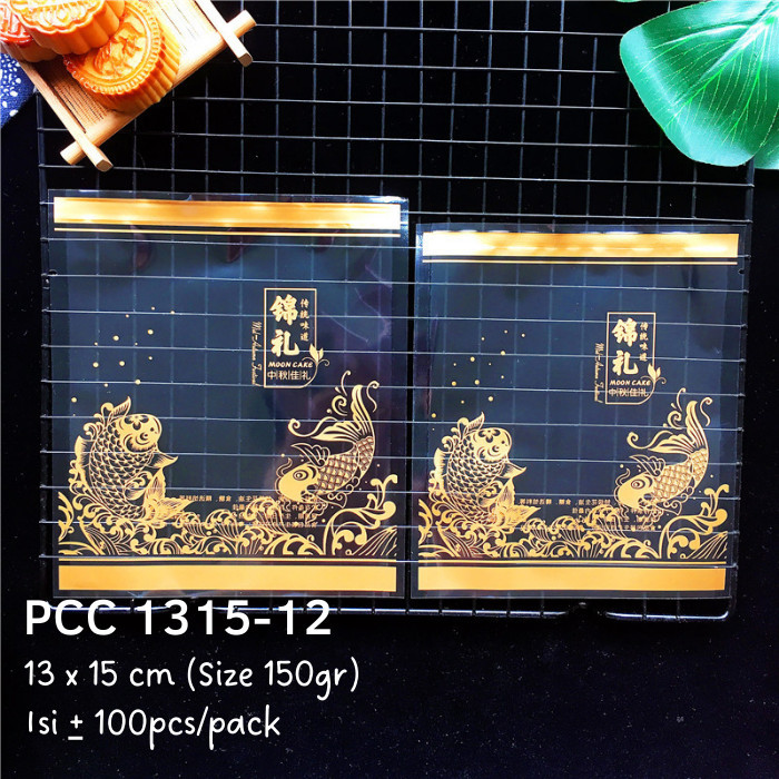 

TERBARU - Plastik Mooncake 150gr PCC 1315-12 Pia Bulan Kue Kering Snowskin Mochi