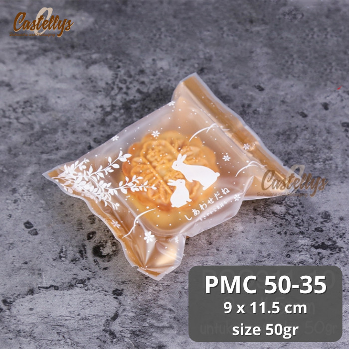 

HARGA DISC - Plastik Mooncake 50gr PMC 50-35 Pia Kue Cookies Mochi Snowskin Nastar