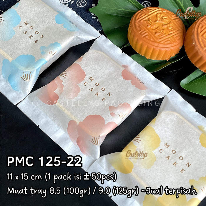 

Plastik Mooncake 100gr - 125gr PMC 125-22 Kue Pia Bulan Snowskin Mochi