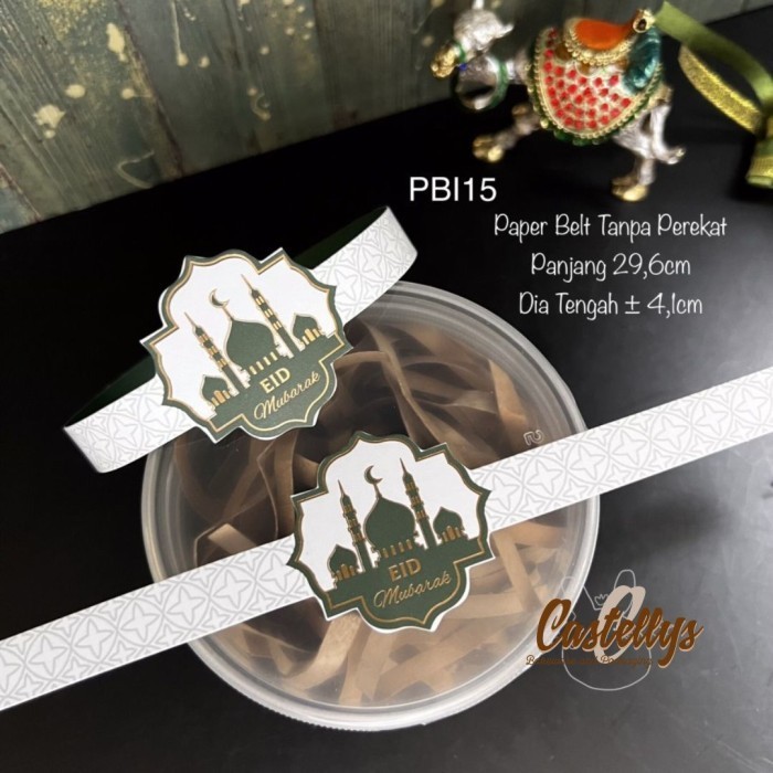 

PBI Paper Belt Sabuk Lebaran Eid Mubarak Kotak Idul Fitri