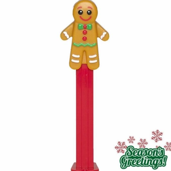 

PEZ Candy Christmas - Gingerbread Man