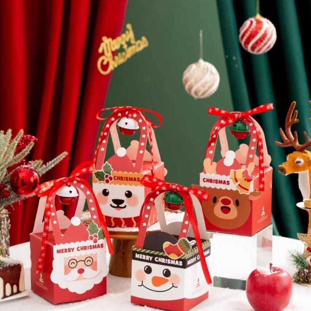 

Box Kue Natal Goodie Bag Kotak Cookies Kuker Dus Kado Hampers Mini Christmas Box Mainan Anak