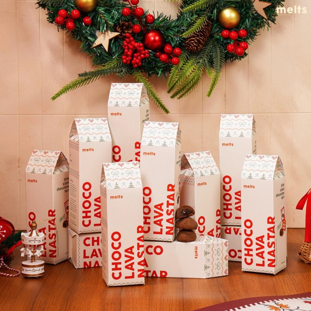 

Melts Holiday Gift - Choco Lava Nastar | Hadiah Set Kado Parcel Hampers Kue Kering / Natal Christmas / Tahun Baru Cod