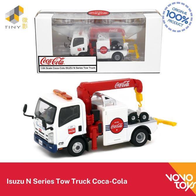 Tiny Diecast Isuzu N Series Tow Truck Coca Cola Coke051