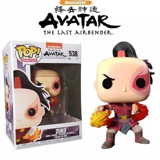 Original Funko POP Avatar The Last Airbender - Zuko (Fire Punch) #538