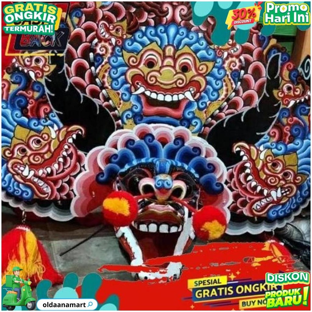 

Discount Bisa Cod Cuci Gudang Barongan Rampak Telon Jamang Cat Air Brush Bonus Kemul Panjang Dan Pentul Tinggal Pakai Ukuran Anak Promo Barongan Plipit Romo Mainan Anak Barongan Anak Sd Brongan Plipit Premium / Barongan Spon Caplok Kain Panjang / Barongan