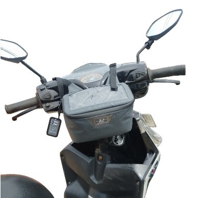 TERLARIS TAS STANG MOTOR BEBEK MATIC WATEROOF ANTI HUJAN BAG HOLDER