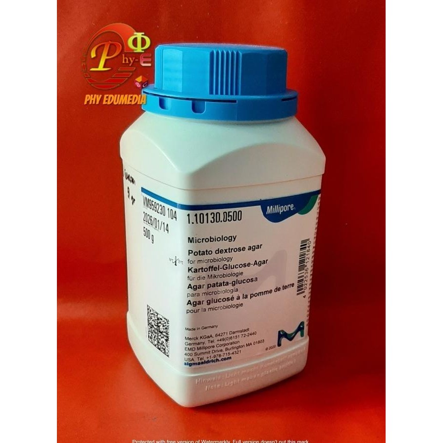 Potato Dextrose Agar (PDA) MERCK Ecer Per 50 Gram