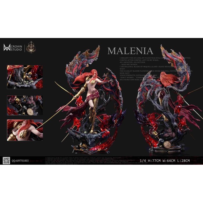 Crown Studio Malenia Elden Ring 1/4 FIGURE STATUE