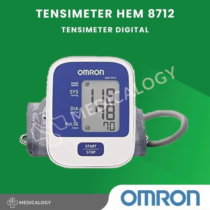 Tensimeter Digital Omron Hem 8712 Alat Ukur Tensi Tekanan Darah Original Dan Terpercaya