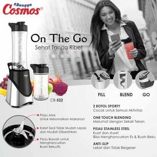 ~~~] Blender Juicer Cosmos CB522 garansi 1thn Blender Portable CB 522