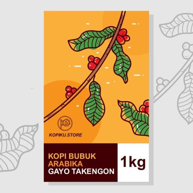 

KOPI BUBUK ARABIKA GAYO 1 KG (TAKENGON) DS