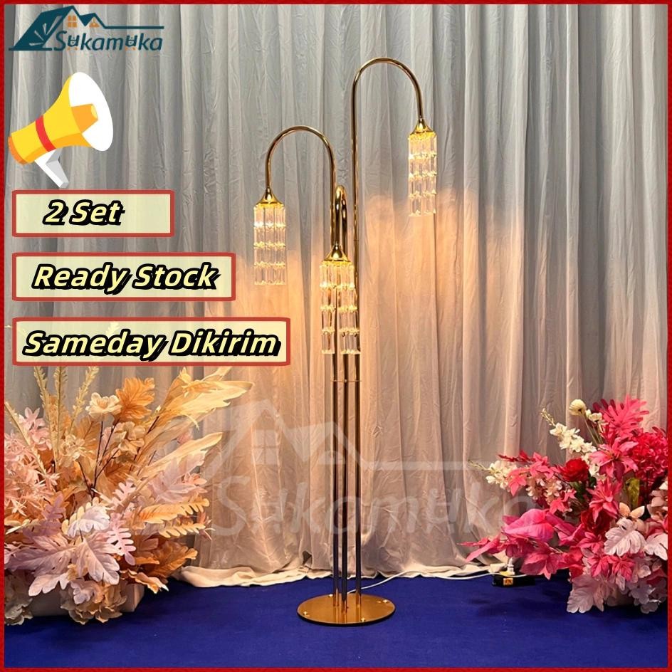 Dem Garansi &Cod2 Set Lampu Dekorasi Pelanan Rumbai Lampu Dekorasi Wedding 150Cm Standing Lampu Deko
