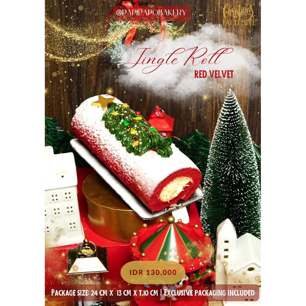 

Jingle Roll Red velvet - Christmas Edition