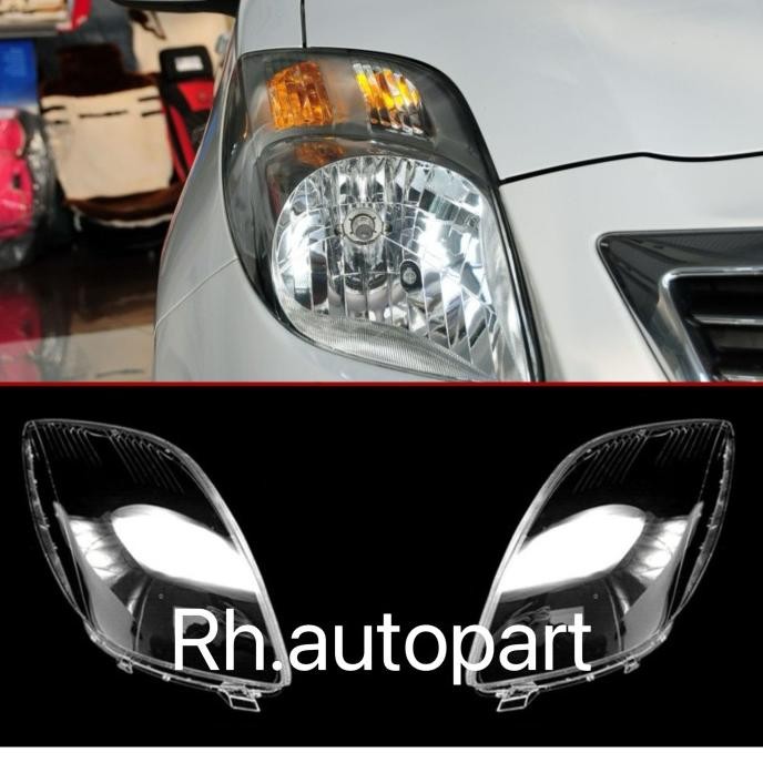 MIKA HEAD LAMP/ COVER LAMPU DEPAN TOYOTA YARIS 2006-2008