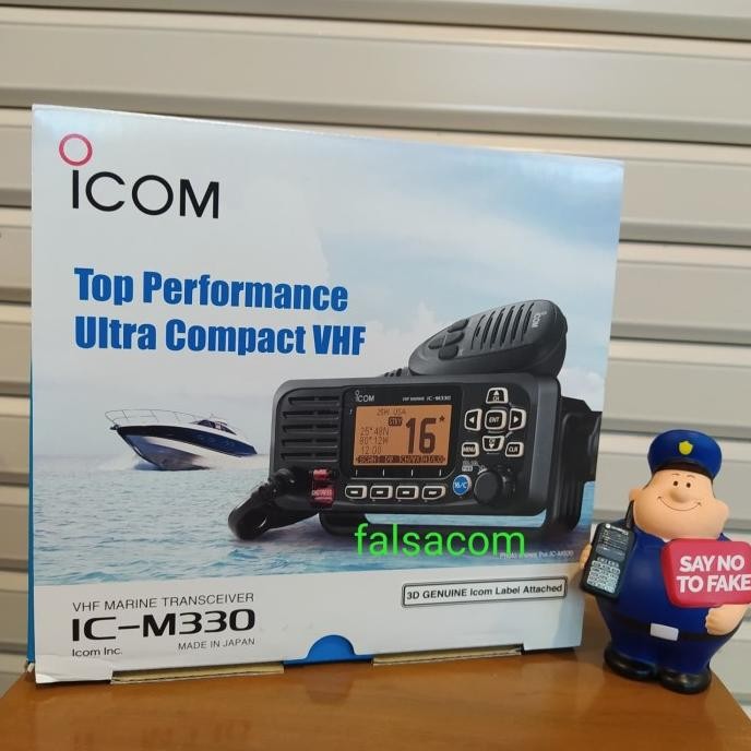 Icom ic-M330 VHF Marine ic m330 m 330 ORI Baru