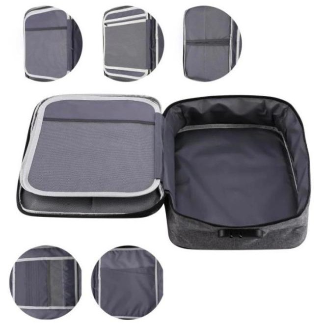 

TND TAS DOKUMEN TRAVEL BAG DOCUMENT STORAGE BOX WITH SAFETY NUMBER LOCK