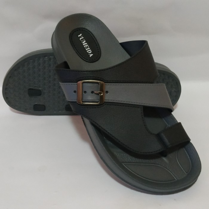 Sandal Pria Jepit Jempol S38-43 Yumeida Gesper Sendal Pria Keren