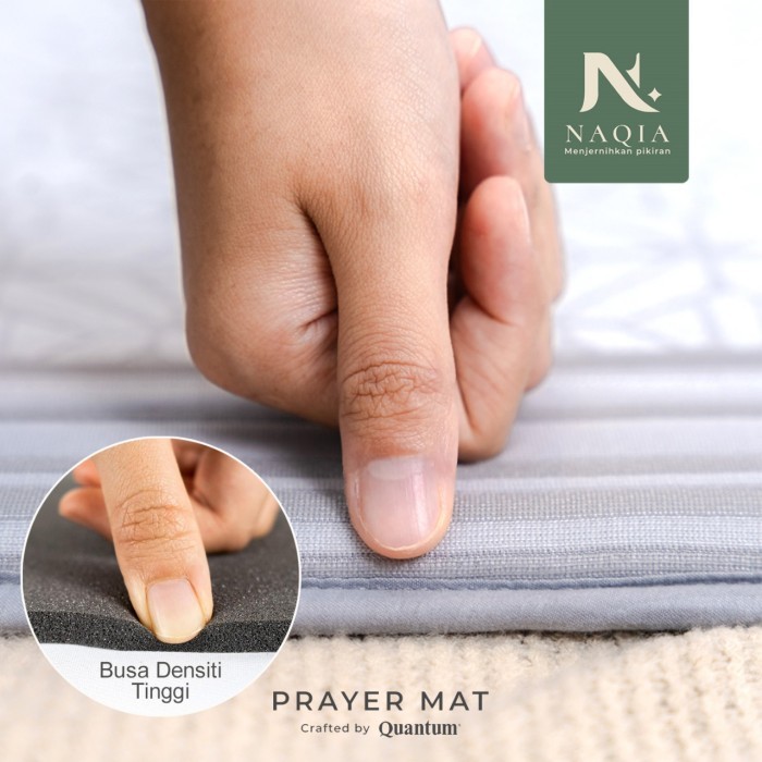 Sajadah Tebal & Empuk Naqia Prayer Mat By Quantum