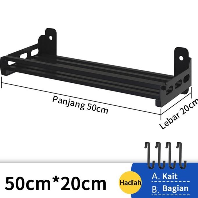Rak Microwave Dinding Rak Bumbu Gantung yang Oven Rack Tempat
