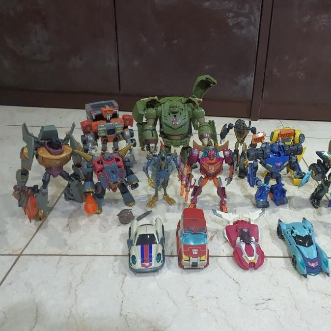 Transformers Animated set Hasbro and Takara ( Rare )