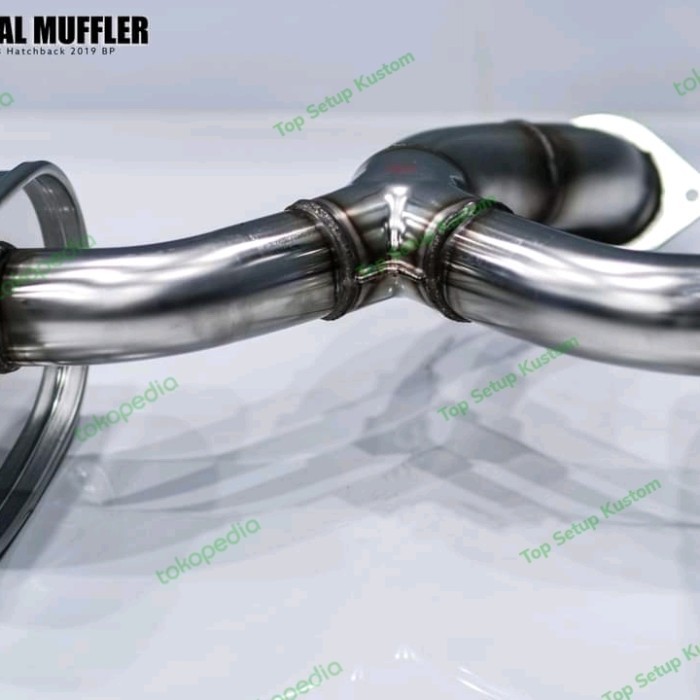 HKS Legal Carbon Muffler 32008-ZZ006 Mazda 3 hatchback