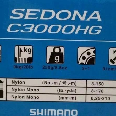 Reel Shimano SEDONA C3000 HG