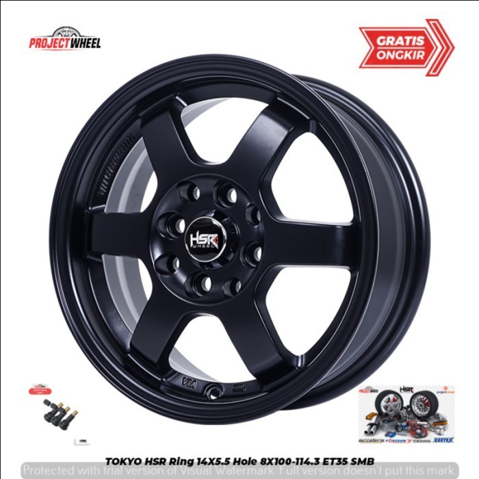 VELG MOBIL RING 14 CALYA DLL TOKYO HSR R14