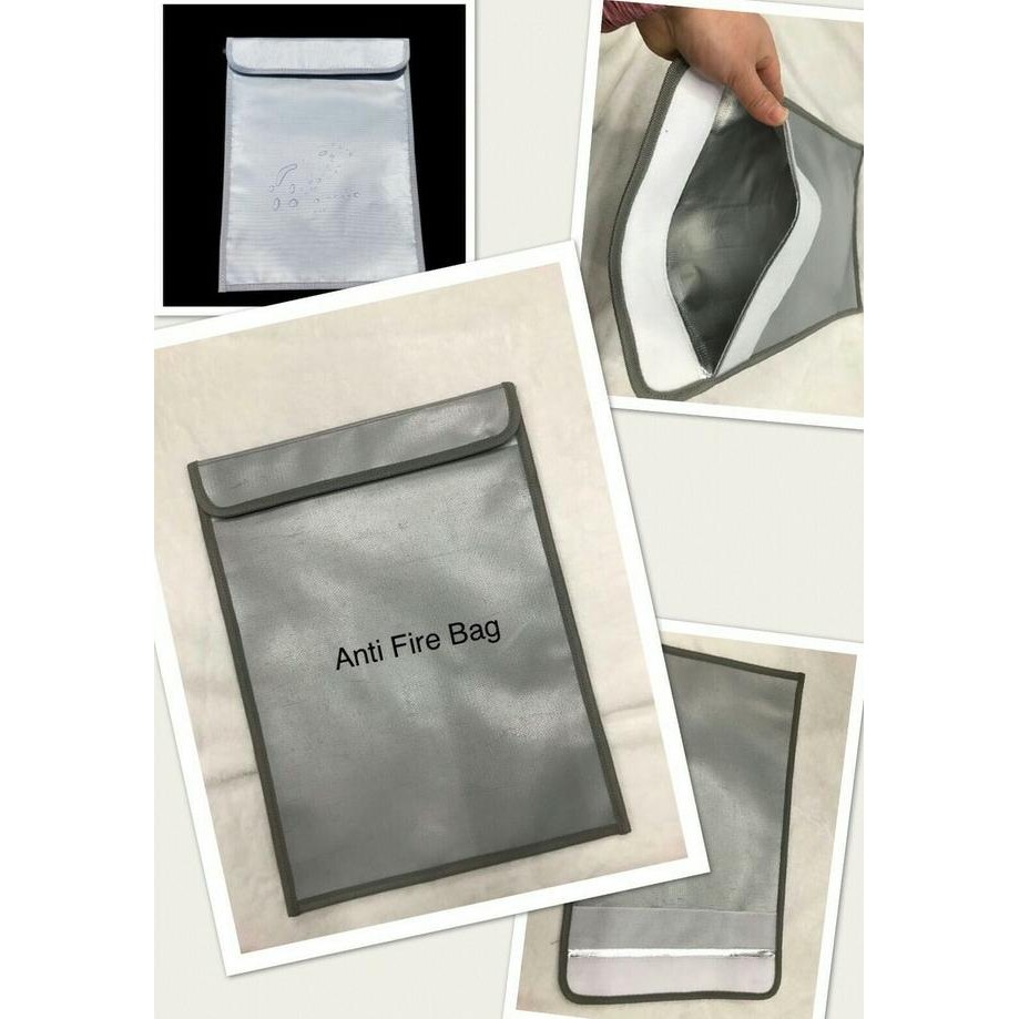 

PTR FIREPROOF DOCUMENT STORAGE BAG / TAS DOKUMEN ANTI API TERPOPULER