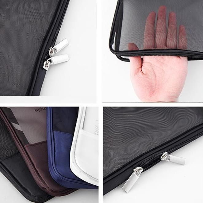 

TERBARU TAS DOKUMEN JARING /POUCH BAG BAHAN JARING/TAS SERBAGUNA ORGANIZE HIGH QUALITY