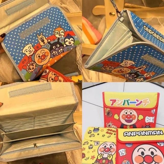 

ORIGINAL!! ANPANMAN DOCUMENT ORGANIZER BAG TEMPAT PENYIMPANAN DOKUMEN TEMA KARTUN