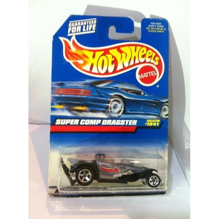 Hot Wheels. 1999 Mainline - Super Comp Dragster. Gold MATTEL 1999