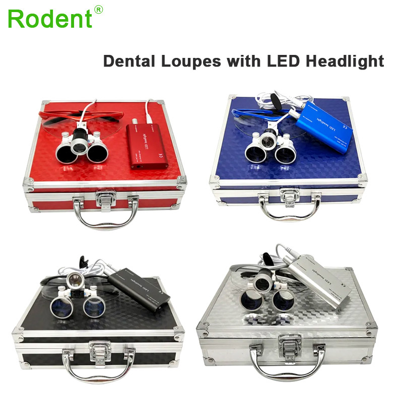 

Kaca pembesar untuk operasi gigi Medical Surgical Loupe + Lampu Depan LED kaca pembesar gigi dengan lampu depan led |G9MpM90k|