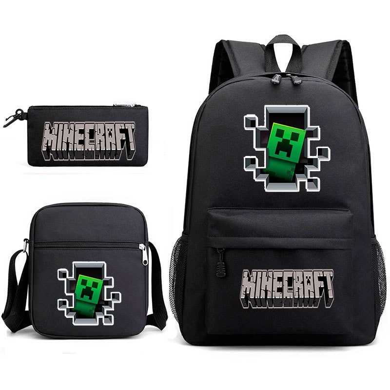 

Ransel Anime Minecrafted Tas Sekolah Pelajar Tas Bahu Tas Pensil 3 Buah/Set Ransel Perjalanan Anak Laki-laki Perempuan |3DF42BAB|