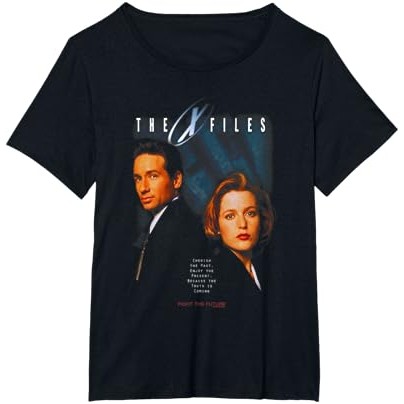 X-Files Vintage 90's Poster T-Shirt |ucII4eV3|