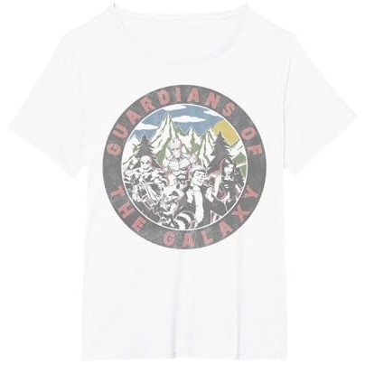 Kaos Retro Marvel Guardians Of The Galaxy Group Shot |LvEt6PrT|