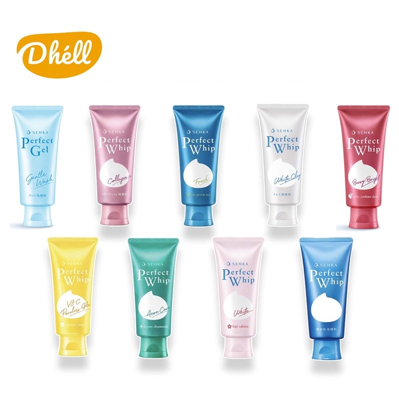 [AF GLOBAL] SENKA FACIAL WASH / SENKA PERFECT WHIP FACIAL FOAM / WHIP CLAY / WHIP VIBRANT / WHIP