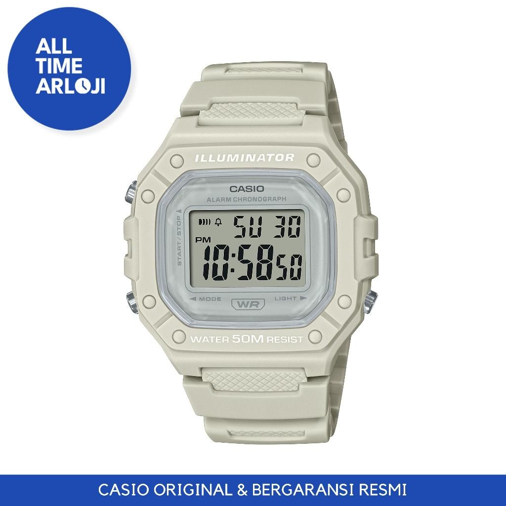 Jam Tangan Casio General W-218HC-8AVDF