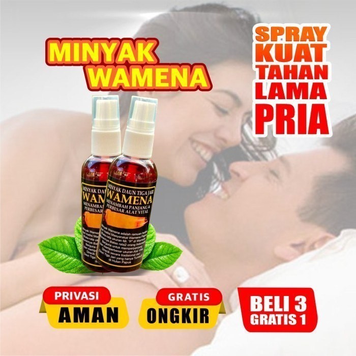 Terbaru Daun Tiga Jari Minyak Wamena Herbal Tradisional Pembesar Alat Vital Terbaik