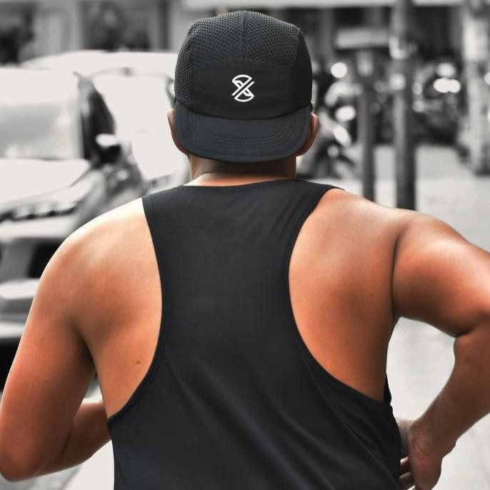 running caps topi lari XPDC