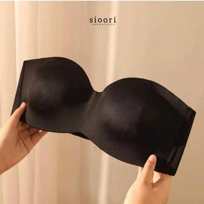 Sio Ella Strapless Bra Bsize Bh Jumbo Tanpa Kawat Tanpa Tali Bra