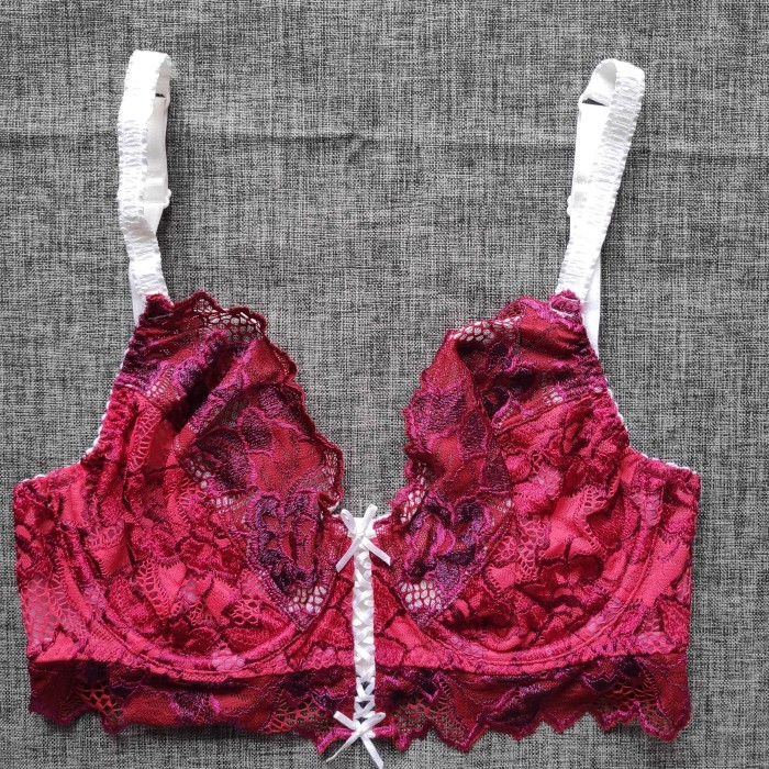 Branded Bra Export Big Size Kawat Tanpa Busa Jumbo Cup Besar