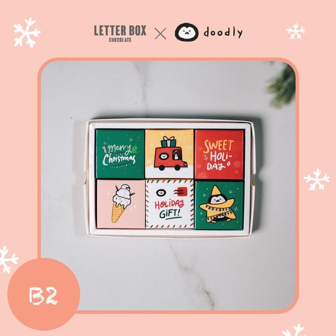 

Hadiah Natal - Letter Box Chocolate Christmas Gift 3x2 PS