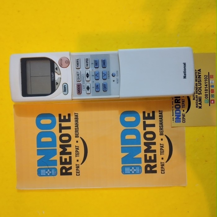 Remote Ac Panasonic National A75C2183 Original