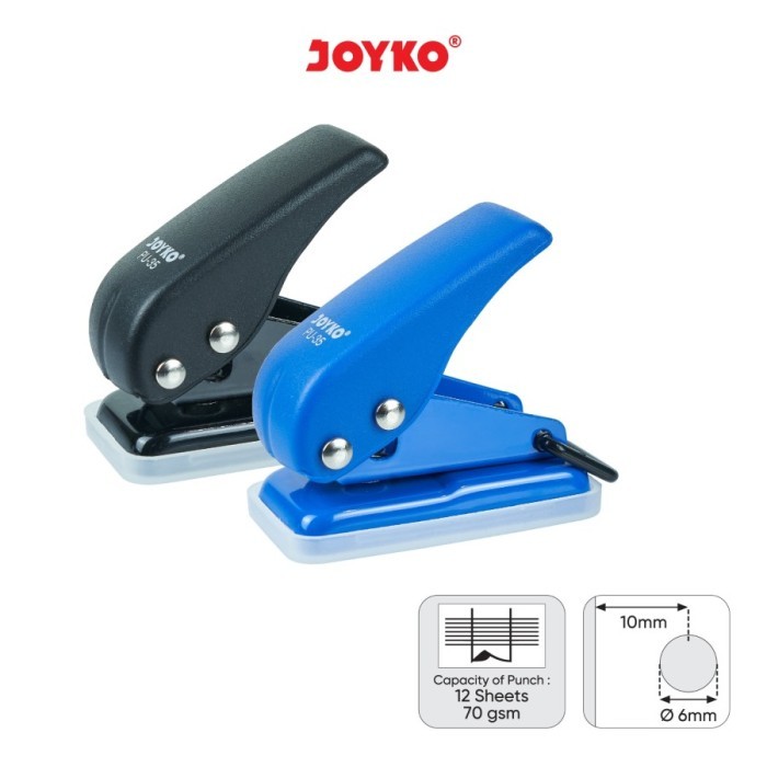

TERMURAH - One Hole Punch / Pembolong Kertas Satu 1 Lubang Joyko PU-35 Kecil Mini