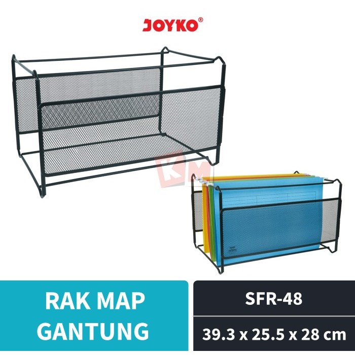 

BEBAS ONGKIR - Metal Suspension File Holder Rack / Rak Map Gantung Joyko SFR-48